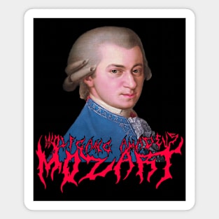 Mozart Metal (In Technicolor) Wolfgang Amadeus Mozart Magnet